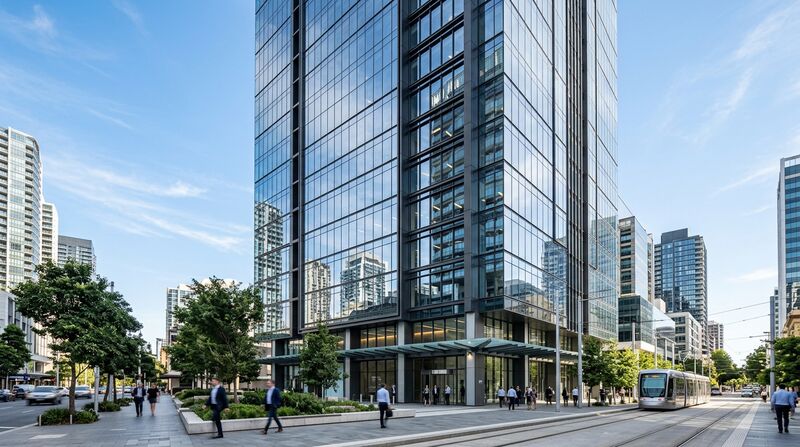 Commercial Office Towers, Highrise Glazing Perth